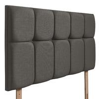 milan upholstered headboard small single slate