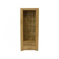 Milan 190cm Oak Bookcase