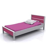 Miami Single Bed In Pink