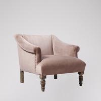 Mia armchair in Champagne