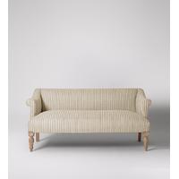 Mia two-seater sofa in Striped rye