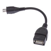 micro usb male to usb a female otg data cable 01m