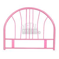 Miami Metal Headboard Pink