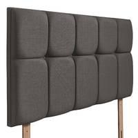 Milan Upholstered Headboard - Superking - Slate