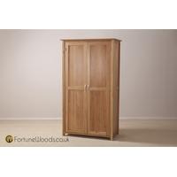 milano oak wardrobe 2 door ladies