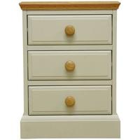 milford country painted bedside cabinet large