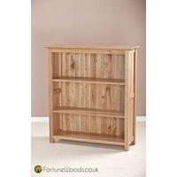 Milano Oak Bookcase - 3ft Wide