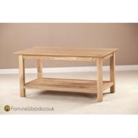 Milano Oak Coffee Table - 915mm