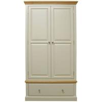 milford country painted wardrobe 2 door 1 drawer