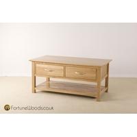 Milano Oak Coffee Table with Drawer