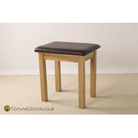 Milano Oak Dressing Stool