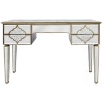 Milagro Mirrored 5 Drawer Console Table