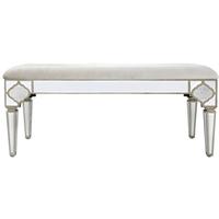 Milagro Mirrored Bench