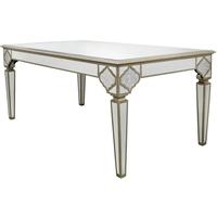 Milagro Mirrored Dining Table