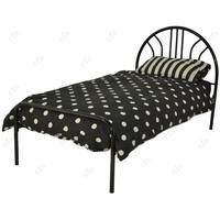 Miami Black 3ft Single Bed