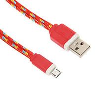 Micro USB Weaving Noodle Charger Cable