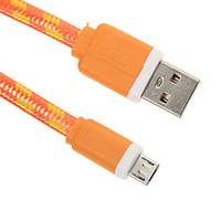 Micro USB Weaving Noodle Charger Cable