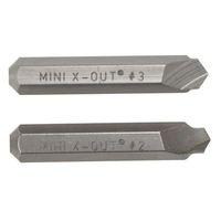 Mini X Out Screw Extractor Wood Screw Sizes No 6 - 10