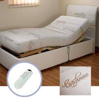 mibed cassandra 6ft superking 2 x 3ft linked adjustable bed