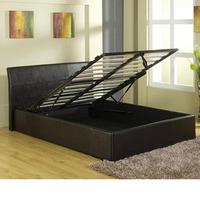 milan bed company denver 3ft single leather bedstead