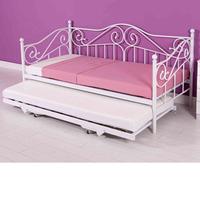 Milan Bed Company Madison 3FT Single Day Bed (Trundle Bed Included)