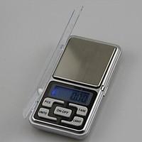 Mini Portable Electronic Scales 500g/0.1g, Plastic 12X6.2X2CM