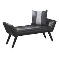 Milan Faux Leather Bench