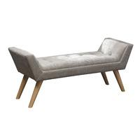 Milan Chenille Upholstered Bench
