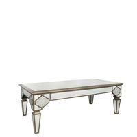 Mirabelle Coffee Table, Frosted Mirror