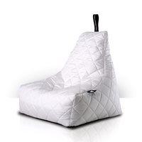 MIGHTY B-BAG QUILTED OUTDOOR BEAN BAG in White