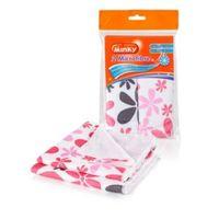Minky Floral Microfibre Cloth Pack of 2