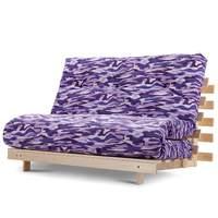 mito double futon camouflage pink