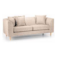 mina 2 seater fabric sofa andre beige