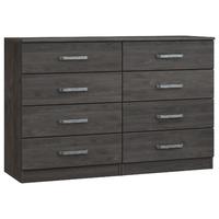 Minnesota 8 Drawer Chest Chocolate Oak