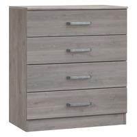 Minnesota 4 Drawer Chest Grey Oak