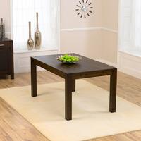 Milan 150cm Dark Oak Dining Table Only