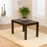 Milan 120cm Dark Oak Dining Table Only