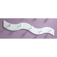 Mingo Wave White Acryllic Coat Rack