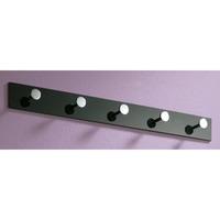 Mingo Black Acryllic Coat Rack