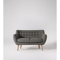 Mimi two-seater sofa in mink grey