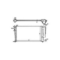 Micksgarage Radiator Part Number: 220541