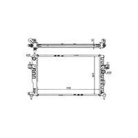 Micksgarage Radiator Part Number: 212542