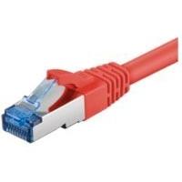 MicroConnect Sftp CAT6A 15M Red Snagless