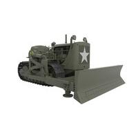 miniart 135 scale us army bulldozer plastic model kit