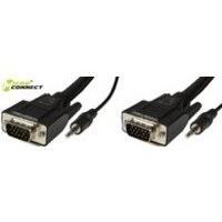 Microconnect MONGG3BMJ - VGA cables (VGA (D-Sub), VGA (D-Sub), Male/Male, Black)