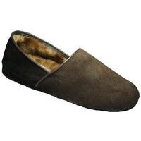 Mirak David Suede Slip-On Slipper Mens Slippers Brown 12