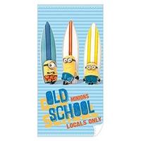 Minions - Old School Surf Beach Towel