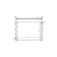 Micksgarage Radiator Part Number: 150140A