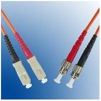 Microconnect ST/PC-SC/PC 2m - fiber optic cables (ST, SC, Male/Male, Orange, -40 - 85 °C)