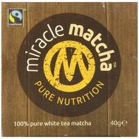 miracle matcha 100 pure white matcha tea 40g